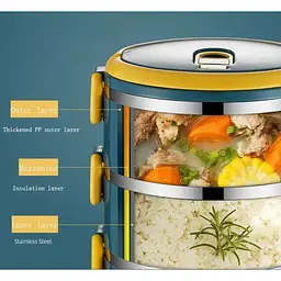 Термос для їжі - ланчбокс Food Box Kids 1,5 л харчовий термос з контейнером - мініатюра 5