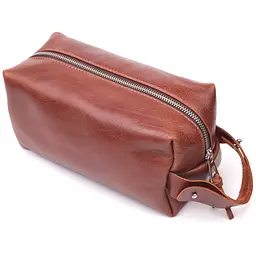 Чоловіча шкіряна косметичка GRANDE PELLE 22.5х12х11 см sum0020995 - мініатюра 2