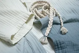 Халат Lotus Home - Nitra muslin blue S/M - мініатюра 7