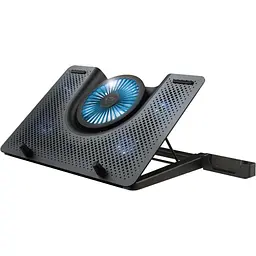 Підставка для ноутбука Trust 17.3" GXT 1125 Quno BLUE LED Black (23581_TRUST)