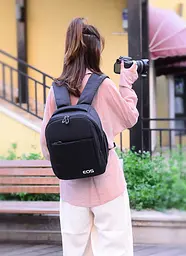 Фото рюкзак Canon EOS + дощовик Чорний (IBF041B) - мініатюра 5