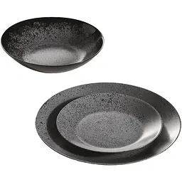 Тарілка десертна Luminarc Slate 18 см Black (V0117) - мініатюра 4