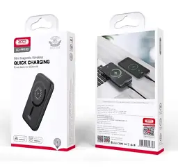 Зарядний пристрій Powerbank XO PR153 5000 mAh QI Magnetic - мініатюра 4