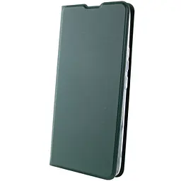 Шкіряний чохол-книжка GETMAN Elegant (PU) для Oppo A17k Зелений - мініатюра 2