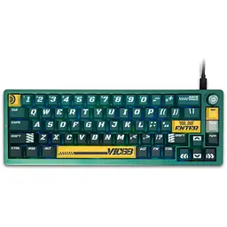 Клавіатура Thunderobot VIC68 TTC Ultra RGB King Magnetic Switch USB Parrot Green (6932066320188)
