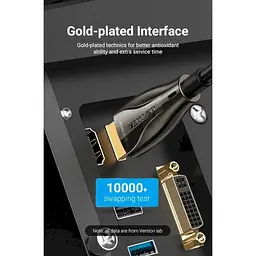 Кабель Vention HDMI to HDMI V2.0 20m Black (ALABQ) [162647] - мініатюра 9
