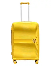 Валіза середня M поліпропілен Airtex 223 68×48×26см 68л Жовтий
