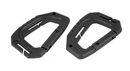 Карабін MIL-TEC MOLLE BLACK 2 ШТ 15922502