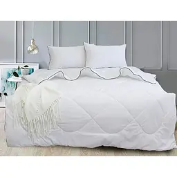 Комплект постільної білизни Tag Tekstil Elegant полуторний White
