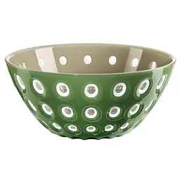 Салатник Guzzini Le Murrine 20 см зелений з бежевим (279420159)