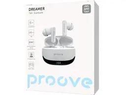Навушники TWS Proove Dreamer TWS with ANC White (TWDM0001AP02) - мініатюра 4