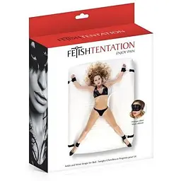Фіксатор рук і ніг для ліжка Fetish Tentation Ankle and Wrist Straps for Bad - мініатюра 2