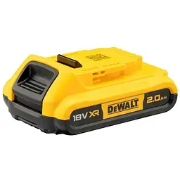 Акумулятор до електроінструменту DeWALT 18V, 2Ah, час заряджання 30 хв, вага 0.4 кг (DCB183_N314783)