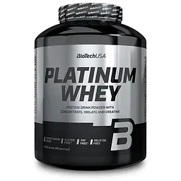 Сироватковий протеїн BioTech Platinum Whey, 2 кг - Білий шоколад-малина