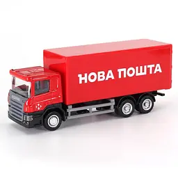 Автомодель дитяча Scania "Нова Пошта" TechnoDrive 250414U, масштаб 1:64 - мініатюра 2