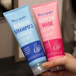 Набір BLOOM шампунь Keratin Shampoo 250 мл + маска Keratin Mask 250 мл  - мініатюра 2