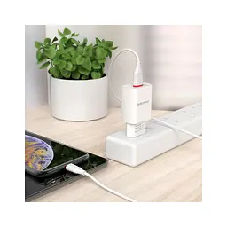 Зарядний пристрій BOROFONE BA20A Sharp USB 10.5W White (6931474700681) - мініатюра 5
