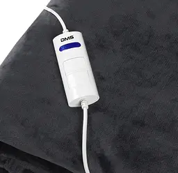 Електрична ковдра DMS EHD-180 з підігрівом дуже м'яка, 180х130 см, 160w, dark - мініатюра 3