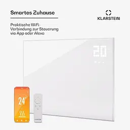 Інфрачервоний обігрівач Klarstein Wonderwall Smart Bornholm (10045464) - мініатюра 2