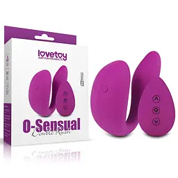 Вібратор LoveToy O-Sensual Double Rush, 8 см (рожевий) - мініатюра 12