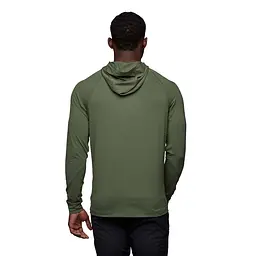Худі чоловіче Black Diamond M LS Alpenglow Hoody S Оливковий - мініатюра 2