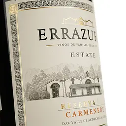 Вино Errazuriz Estate Carmenere, червоне, сухе, 13,5%, 0,75 л - мініатюра 3