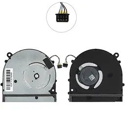 Вентилятор 2шт для ноутбука XIAOMI AIR PRO 15.6 4pin (CPU + GPU) (ND55C05-17E22+ND55C05-17E23) (Кулер)