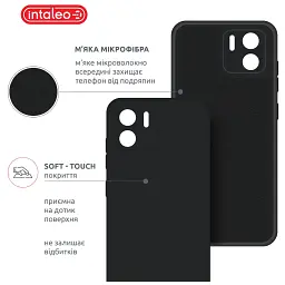 Чохол до мобільного телефона Intaleo SoftShell Xiaomi Redmi A1 Black (1283126567117) - мініатюра 5
