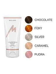 Тонуюча маска для волосся Карамельний Color Mask Caramel Meloni 200 мл - мініатюра 2