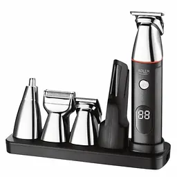 Набір для стрижки AD-2946, Black, 5в1 Adler teh0020478 - мініатюра 2