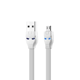 Кабель Hoco U14 Pisces Cable USB to MicroUSB 2,4A 1,2m White
