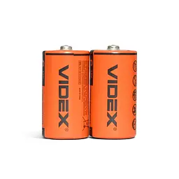 Батарейка сольова Videx R14P/C 2шт SHRINK VIDEX (21154-000)