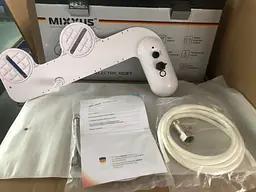 Накладка під кришку унітазу Mixxus Premium TCB-01 універсальна, з вбудованим гігієнічним душем MP6494, Білий - мініатюра 10