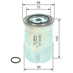 Фільтр паливний Bosch 1457434459 - мініатюра 7