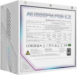 Блок живлення Gigabyte GP-AE1000PM PG5 ICE 1000W 80+ Platinum - мініатюра 5