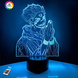 Нічник-світильник 3D Ремен Сукуна 3DTOYSLAMP 25х16 см osv0001612