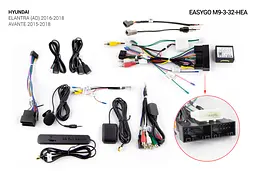 Штатна автомагнітола EasyGo M9-3-32-HEA Hyundai Elantra (AD) 2016-2018, Avante 2015-2018 - мініатюра 5