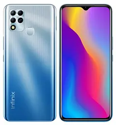 Смартфон Infinix Hot 11 4/128 GB 2 Sim блакитний - мініатюра 2