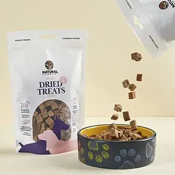 Ласощі для собак Natural м'ясні кубики з качки 100 г - мініатюра 2