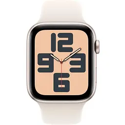 Смарт-годинник Apple Watch SE 2 GPS 40mm Starlight Aluminium Case w. Starlight Sport Band - S/M (MXEF3) - мініатюра 2