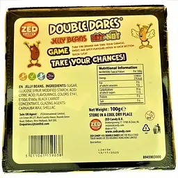Гра з цукерками Zed Candy Double Dares Hot or Not Jelly Bean Game 100 г - мініатюра 3