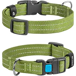 Нашийник для собак Collar Брезент пластиковий фастекс, М 25 мм (33-49) см - мініатюра 2