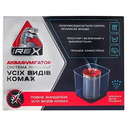 Уцінка. Засіб інсектицидний Irex Аквафумігатор від усіх видів комах 275 мл
