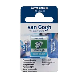 Фарба акварельна Van Gogh (662) Перм. зелений кювета Royal Talens (8712079419509)