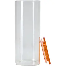 Ємність для зберігання MBM HOME 1.9 л прозора (KP-146 L T/ORANGE) - мініатюра 2