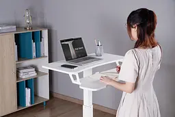 Мобільний робочий столик OfficePro White (ODM460W) - мініатюра 20