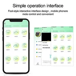 Розумний силіконовий анальний корок Smart Rose з керуванням через додаток червоний 10.5х3.3 см - мініатюра 5