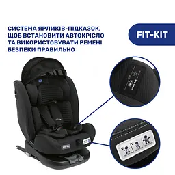 Автокрісло Chicco Unico Evo i-Size чорне (87030.95) - мініатюра 12