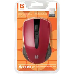 Миша Defender Accura MM-935 Wireless Red (52937) - мініатюра 5