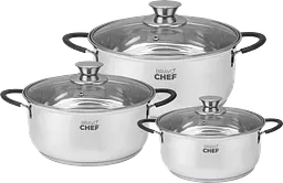 Набір посуду Safran (6 предметів) BRAVO CHEF kuh0016968